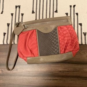 Simply Vera Vera Wang Leather Clutch